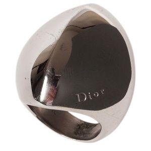 Dior Silver Statement Ring
